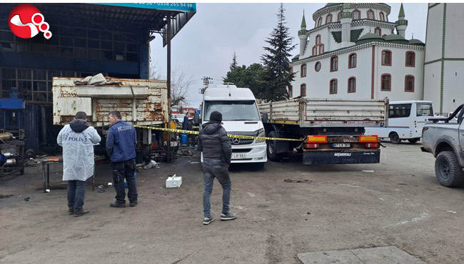 İş kazasında yaralandı…