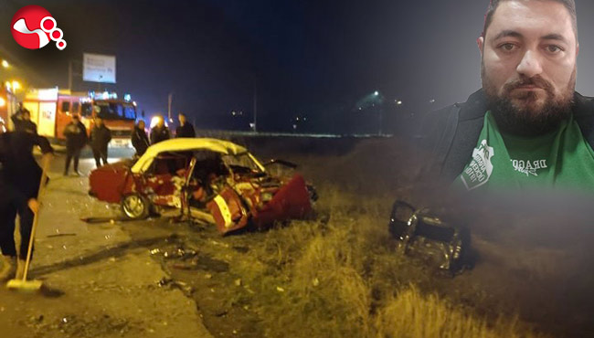 Trafik kazası: 1 ölü, 3 yaralı