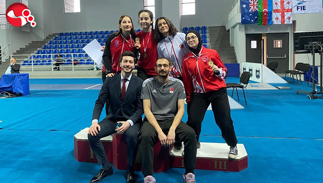 Bronz madalya kazandılar…