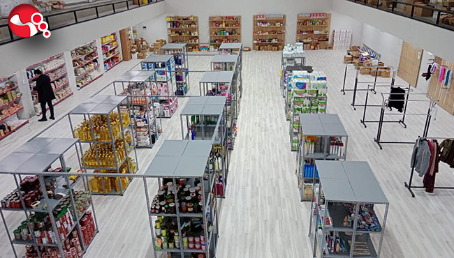 Sosyal Market hizmete girdi…