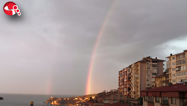 Gökyüzünde görsel şölen…