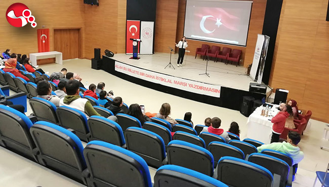 İstiklal Marşı’nı güzel okumak için yarıştılar