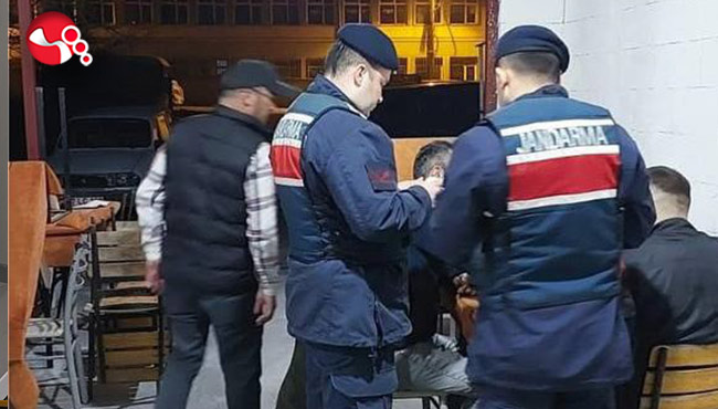 Jandarma yakaladı
