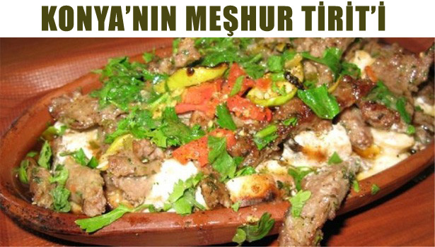 KONYA'NIN TİRİT TARİFİ