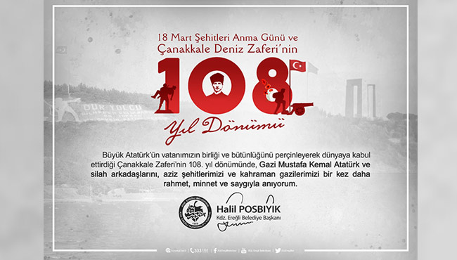 “Amacımız; Çanakkale ruhunu, heyecanını her zaman yaşatmaktır. “