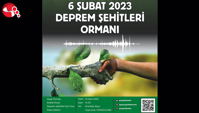 "Deprem Şehitleri Ormanı" oluşturulacak