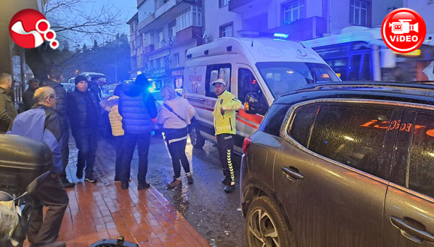 Biri yol verdi, diğeri çarptı!..