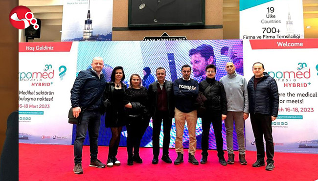 ZBEÜ Hastanesi Yönetimi 30. Expomed Eurasia’ya katıldı