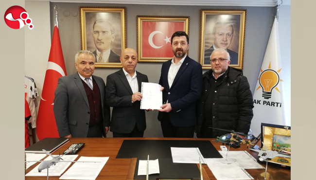 Âdem Öztürk, Aday Adaylık başvurusunu yaptı