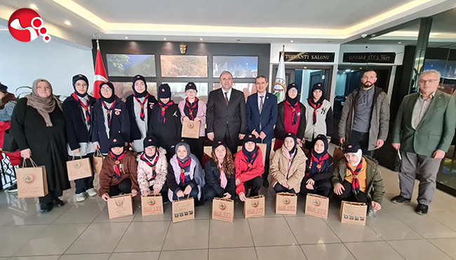 Öğrencilerden haftaya özel ziyaret