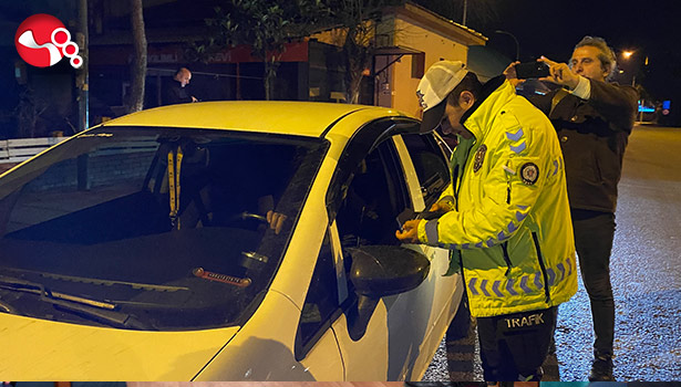 Araçlar tek tek durduruldu