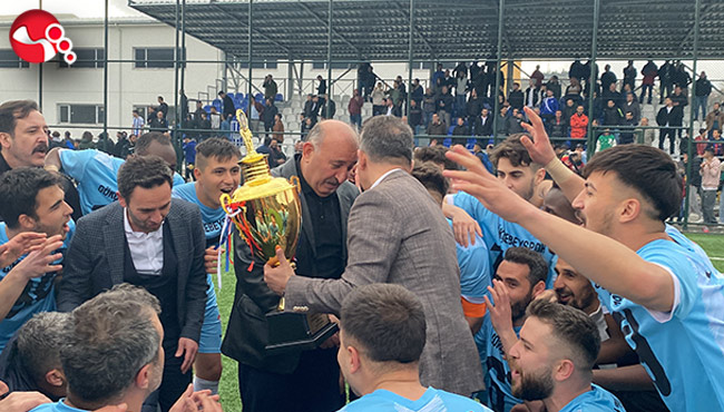 Gökçebeyspor'da şampiyonluk sevinci