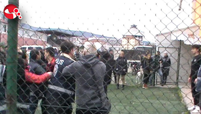 Maç sonunda olaylar olaylar!..