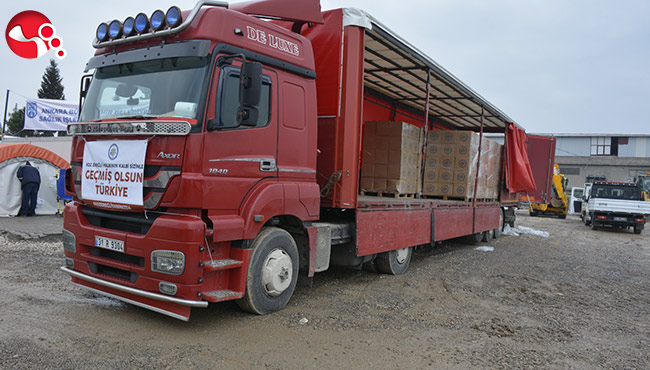 Ereğli’den Kahramanmaraş’a 1000 gıda kolisi gönderildi
