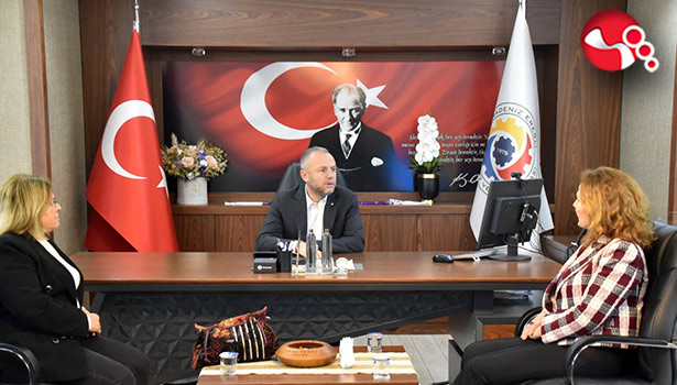 Neriman Posbıyık, Ereğli TSO’yu ziyaret etti...