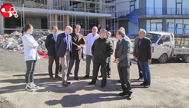 Rektör Özölçer'den incelemeler