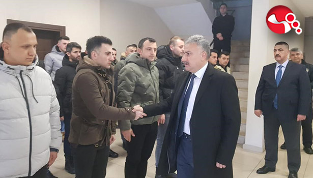 Polis Memurları Deprem Bölgesine uğurlandı