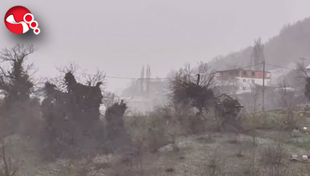 Kar yağışı başladı