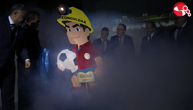 Zonguldak’ın spor maskotu “Kömürcan...'”