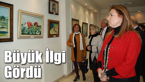 KADINLAR GÜNÜ'NE ÖZEL SERGİ AÇILDI