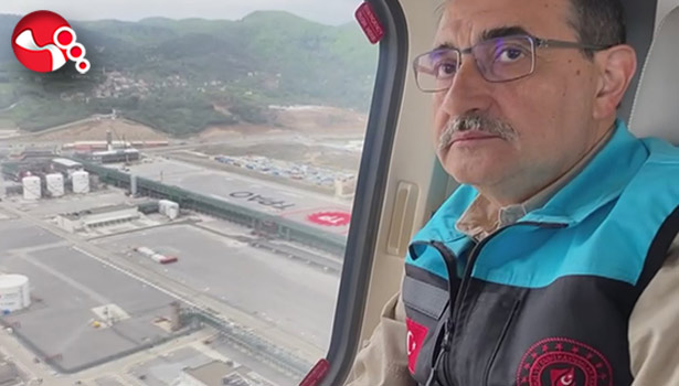 Bakan Dönmez’den dev açılış öncesi havadan inceleme