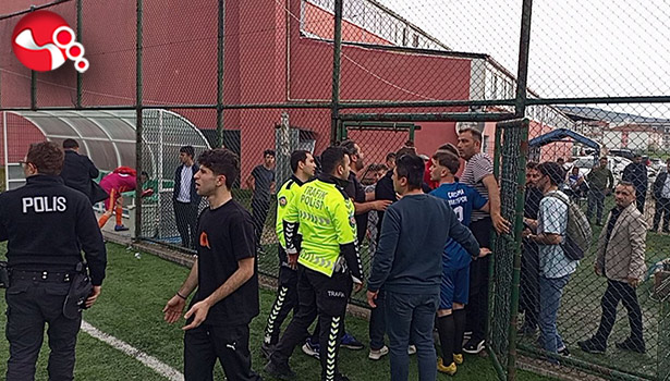 Amatör maçta olaylar olaylar