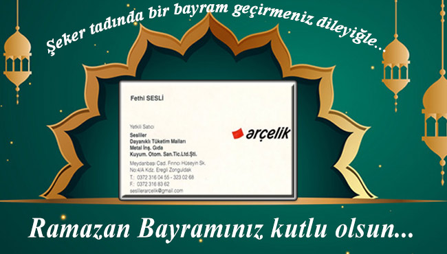 Ramazan Bayramınız Kutlu Olsun…