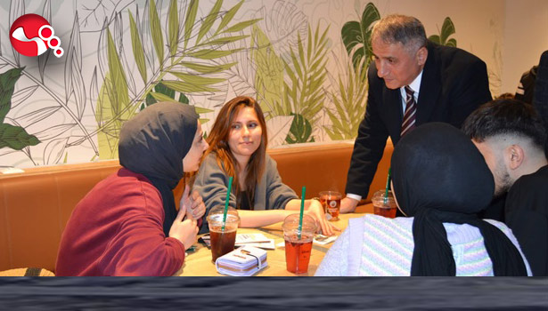 Saffet Bozkurt gençlerle bir araya geldi!..