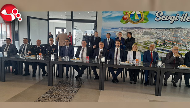 Alaplı'da bayramlaşma