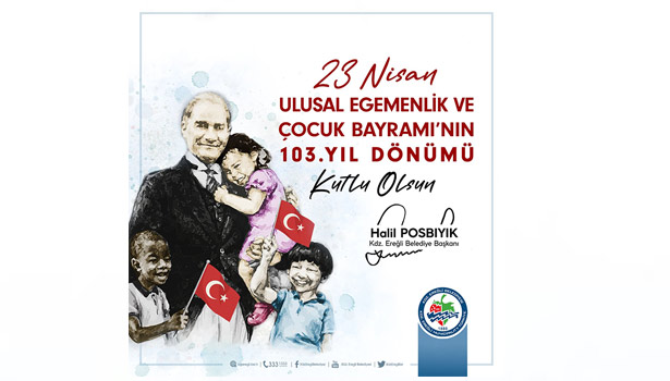 Başkan Posbıyık, Çocuk Bayramı'nı kutladı...