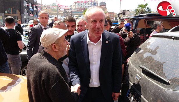 Muharrem İnce Zonguldak'ta...