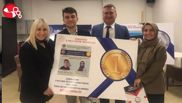 Öğrencilerin TÜBİTAK Proje Başarısı ödüllendirildi