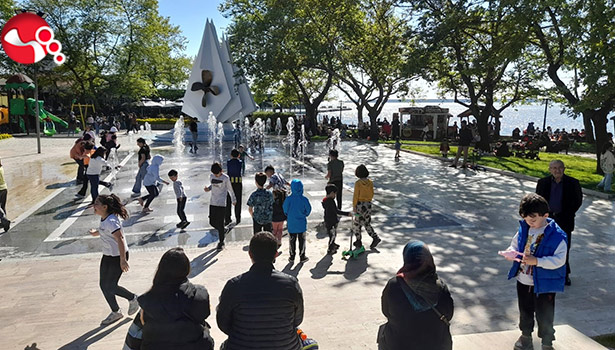 Açık havanın tadını çıkardılar