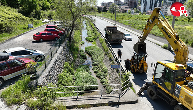 Dere yatakları tek tek temizleniyor...