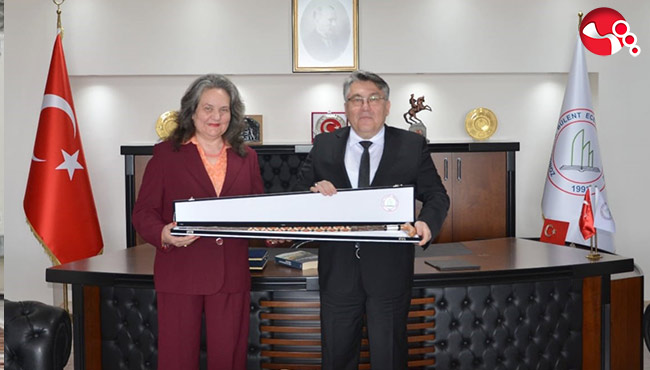 Prof. Çolak’tan ZBEÜ Rektörü Özölçer’e ziyaret!