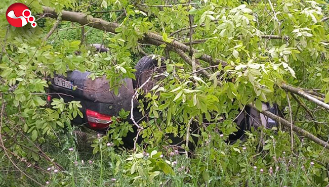 Önce araca çarptı, sonra…