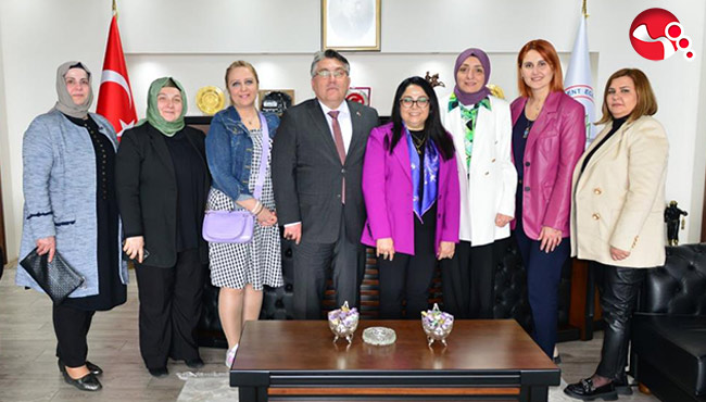 Cumhurbaşkanı Başdanışmanı Saadet Oruç’tan Rektör Özölçer’e ziyaret