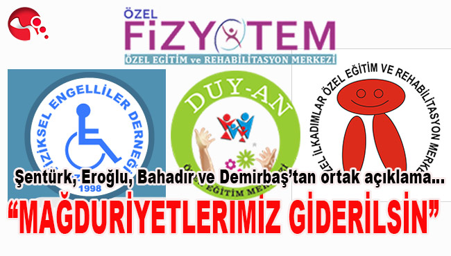 Şentürk, Eroğlu, Bahadır ve Demirbaş’tan ortak açıklama…