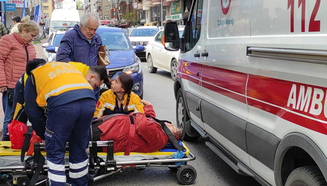 Eşi elini bir an olsun bırakmadı!!!