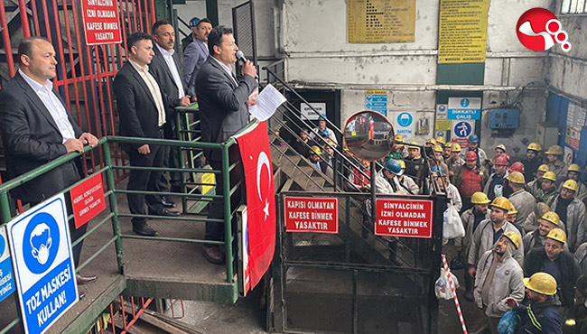 Madencilerde 30. dönem Toplu İş Sözleşmesi sevinci!..