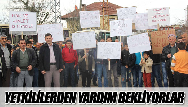 KÖYLÜLER TEPKİLİ