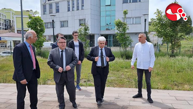 Rektör Özölçer'den , 15 Temmuz Kampüsünde inceleme...