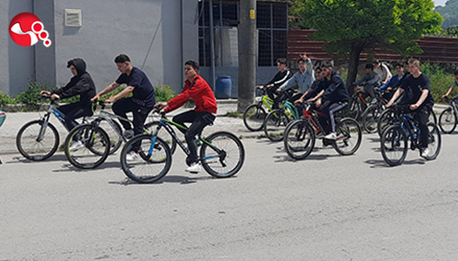 'Gençlik Haftası'nda bisiklet turu...