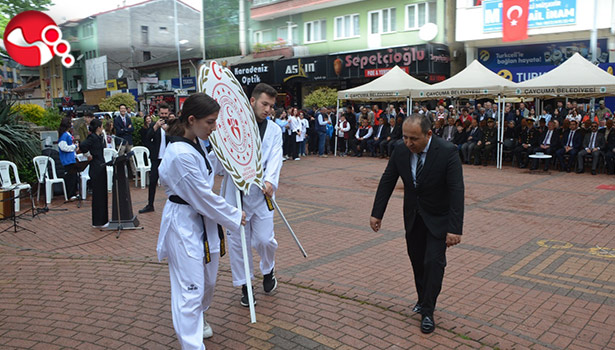 Çaycuma'da 19 Mayıs törenle kutlandı