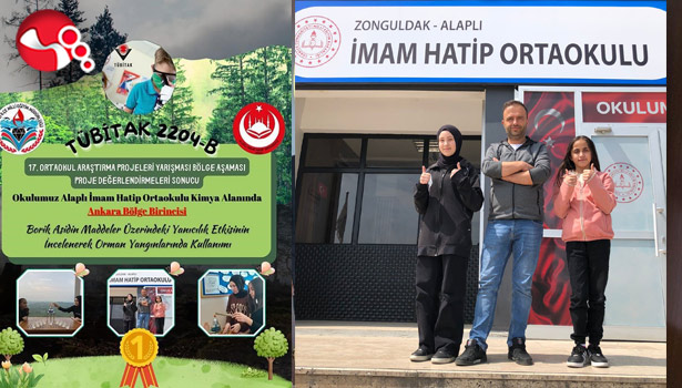 Bölge birincisi oldular