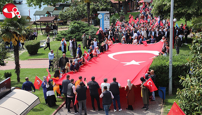 100. yıl AK Ereğli yürüyüşü...