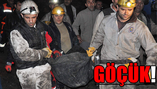 MADENCİ GÖÇÜK ALTINDA KALDI