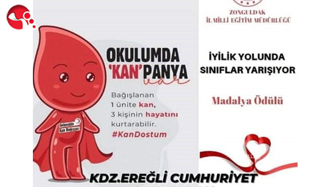 “Okulumuz Kan Bağışlıyor Hayatlar Kurtuluyor”