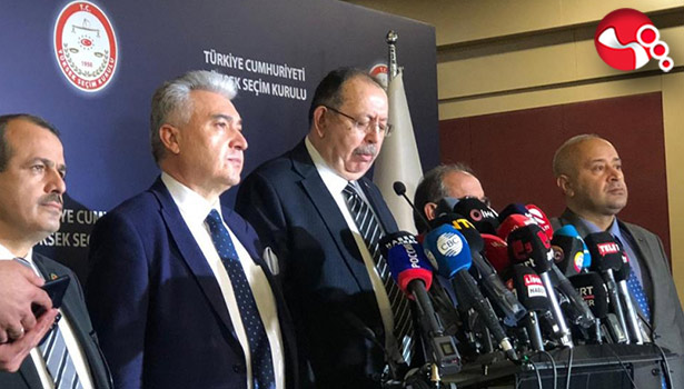 YSK Kesin Seçim Sonuçlarını açıkladı!..