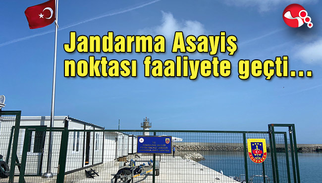 Jandarma Asayiş noktası faaliyete geçti…